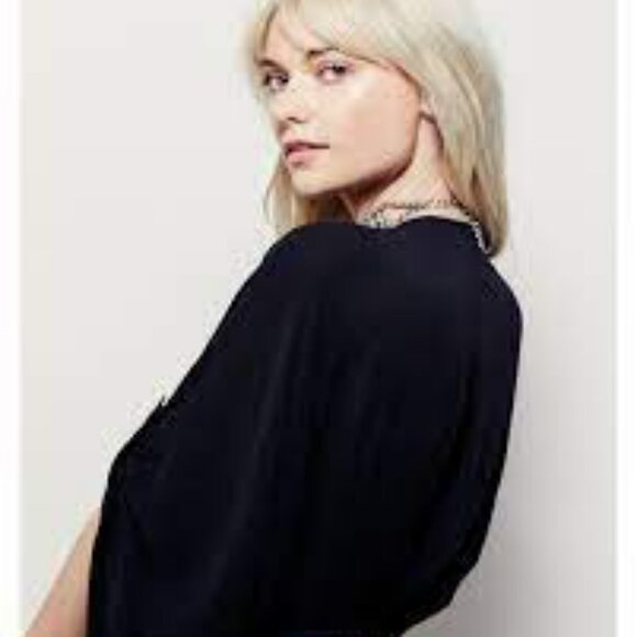 Free People Pretty Pineapple Dress.  SZ M - Picture 5 of 6